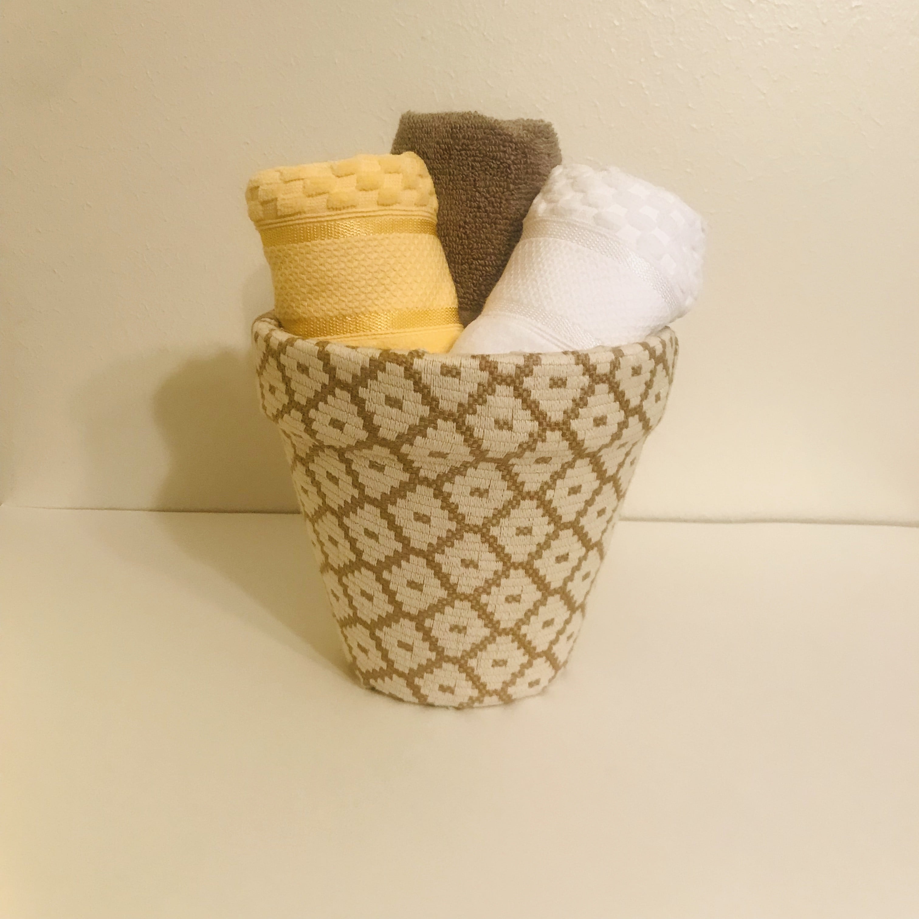 Towels in Pot